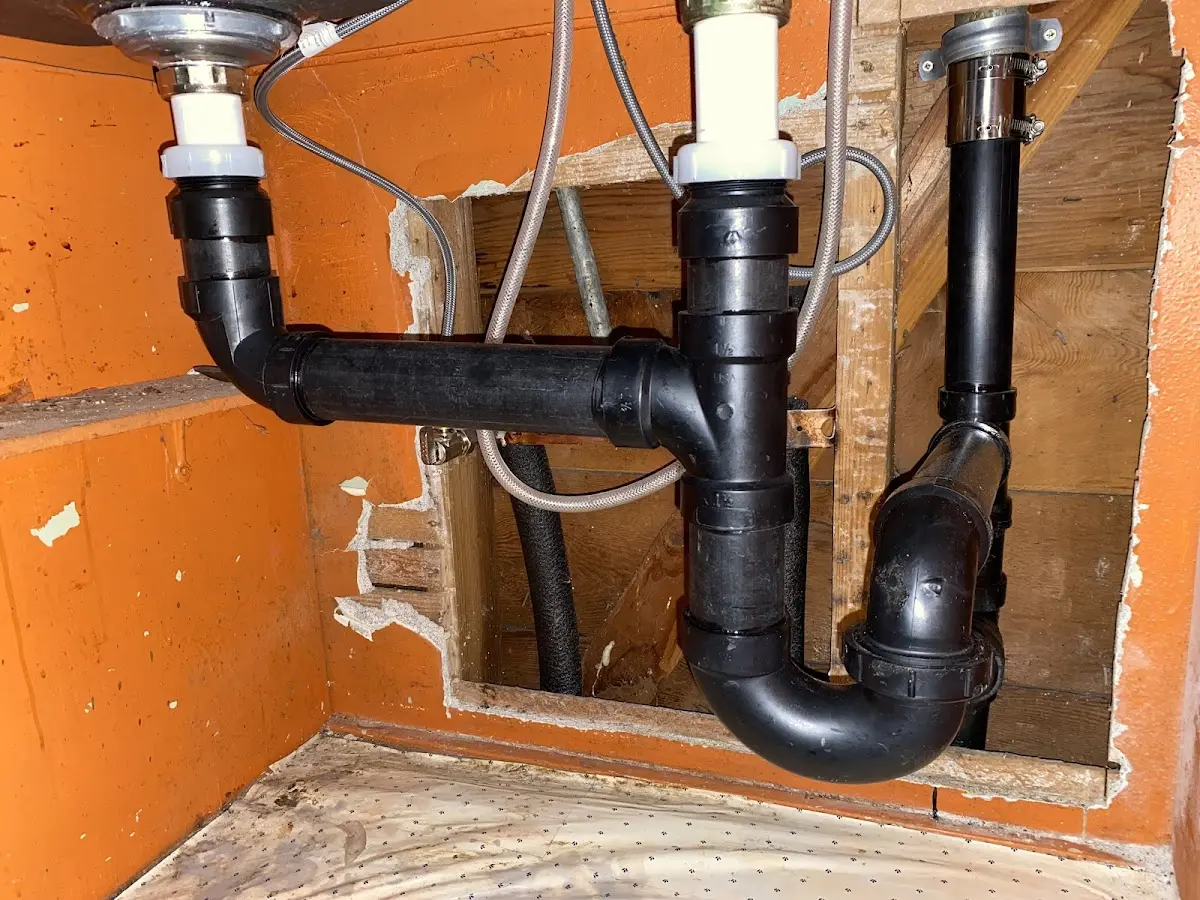 Professional Pipe Bursting equipment and tools on the job in Coldwater